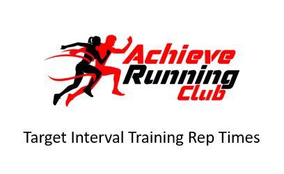 ARC target interval training rep times